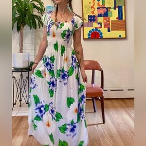 Floral maxi dress